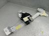 Rear window lifting mechanism without motor 