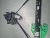 Rear window lifting mechanism without motor 