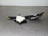 Rear window lifting mechanism without motor 