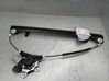 Rear window lifting mechanism without motor 
