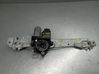 Rear window lifting mechanism without motor 