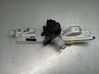 Rear window lifting mechanism without motor 