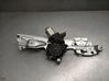 Rear window lifting mechanism without motor 