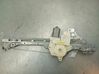 Rear window lifting mechanism without motor 