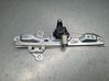 Rear window lifting mechanism without motor 