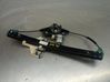 Rear window lifting mechanism without motor 