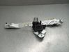 Rear window lifting mechanism without motor 