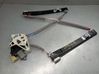 Rear window lifting mechanism without motor 
