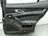 Rear window lifting mechanism without motor 