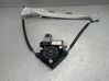 Rear window lifting mechanism without motor 