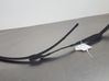 Front wiper blade arm 