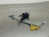 Rear window lifting mechanism without motor 