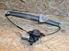 Rear window lifting mechanism without motor 