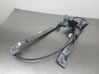 Front window lifting mechanism without motor 