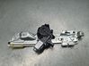 Rear window lifting mechanism without motor 