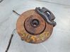 Front wheel hub spindle knuckle 