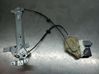 Rear window lifting mechanism without motor 