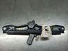 Rear window lifting mechanism without motor 