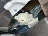 Front window lifting mechanism without motor 