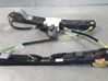 Rear window lifting mechanism without motor 