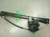 Rear window lifting mechanism without motor 