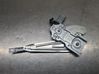 Rear window lifting mechanism without motor 