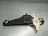 Rear window lifting mechanism without motor 