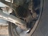 Front wheel hub spindle knuckle 