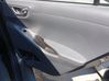 Rear window lifting mechanism without motor 