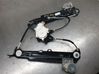 Rear window lifting mechanism without motor 