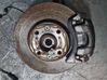 Front wheel hub spindle knuckle 