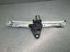 Rear window lifting mechanism without motor 