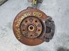 Front wheel hub spindle knuckle 