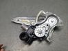 Rear window lifting mechanism without motor 