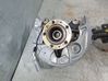 Front wheel hub spindle knuckle 