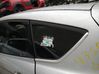 Rear side window 