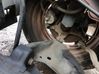Front wheel hub spindle knuckle 