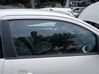 Front door window glass four-door 