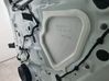Rear window lifting mechanism without motor 