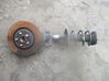 Front wheel hub spindle knuckle 