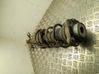 Front shock absorber with coil spring 