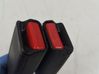 Rear seatbelt buckle 96737609XT