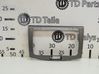 Moldura de la unidad delantera de radio/GPS 3AA858069D