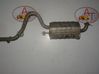Silenciador del tubo de escape trasero 287302R570