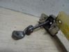 Rear door lock loop/hook striker 