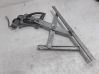 Front window lifting mechanism without motor 