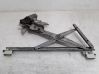 Rear window lifting mechanism without motor 