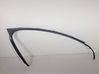 Front door glass trim molding 1302140