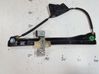 Front door window regulator with motor 