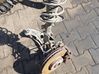 Front wheel hub spindle knuckle 